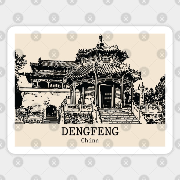 Dengfeng - China Magnet by Lakeric